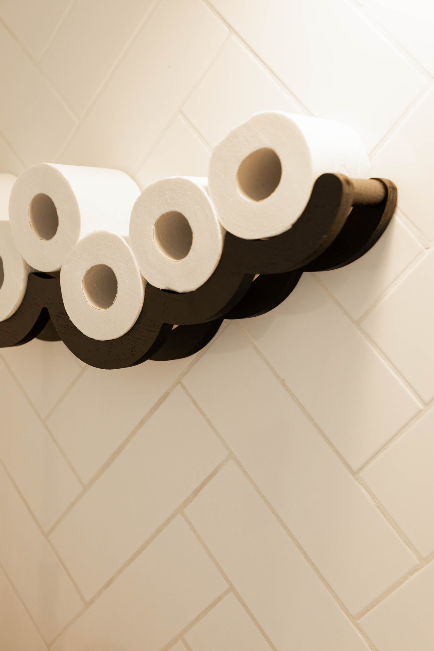Toiletrulleholder Cloud - Sort