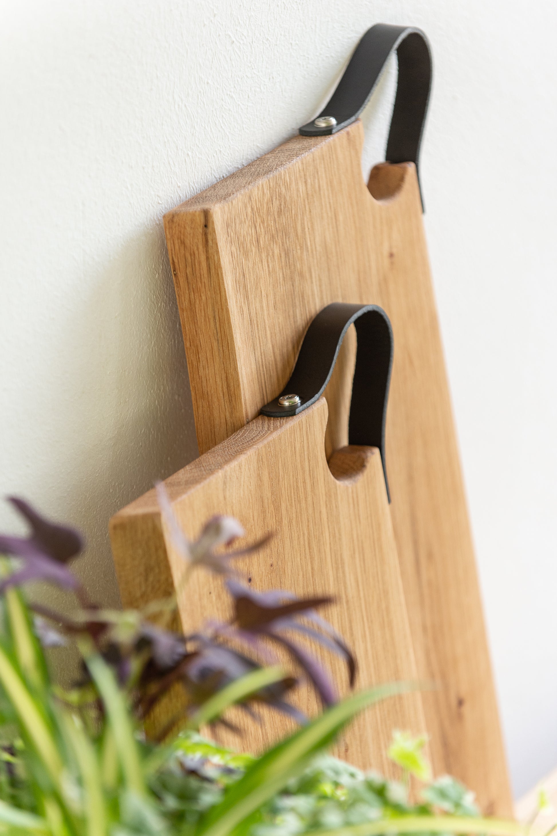 Håndlavet skærebræt i træ