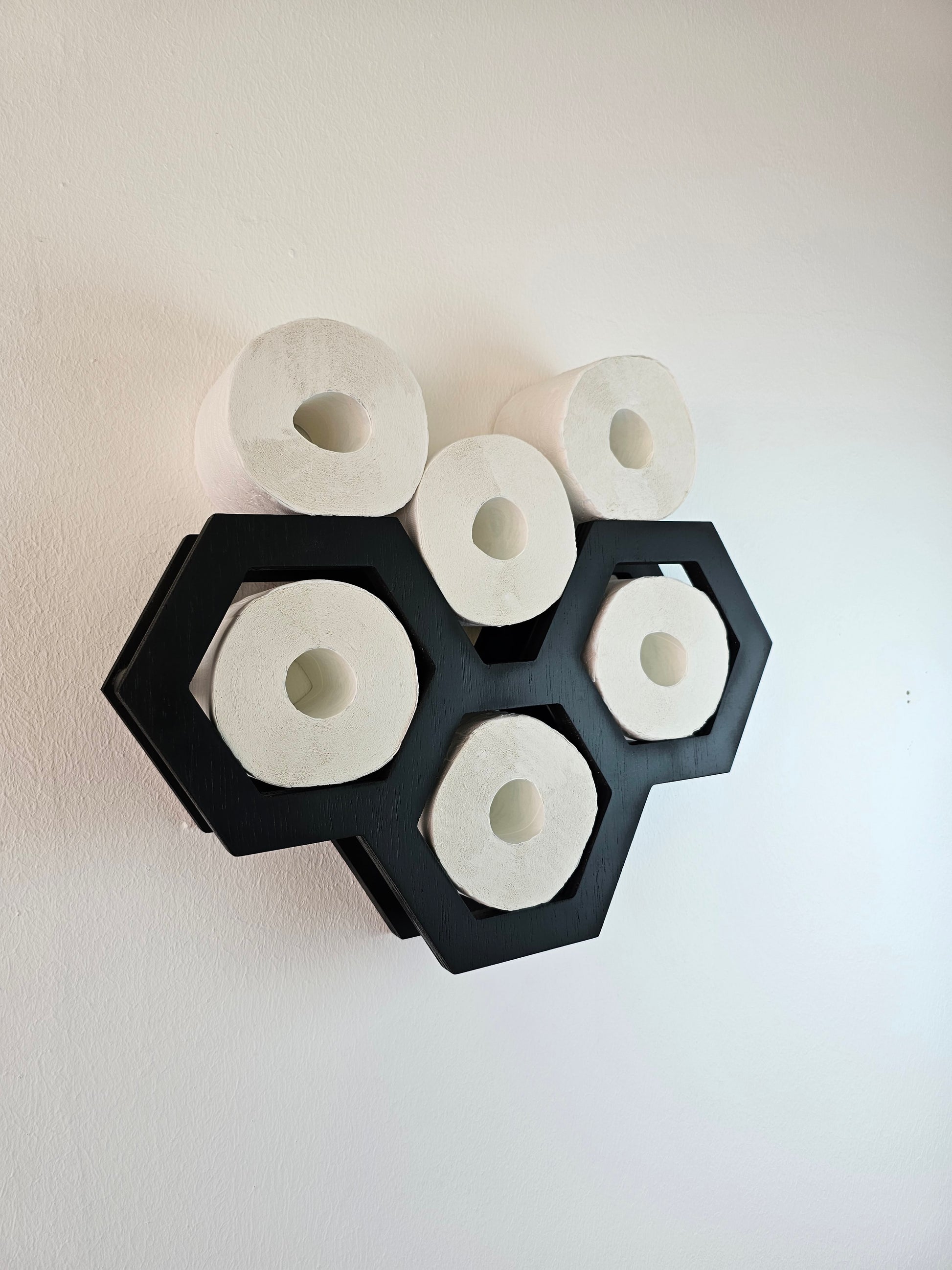 Køb honeycomb Toiletrulleholder